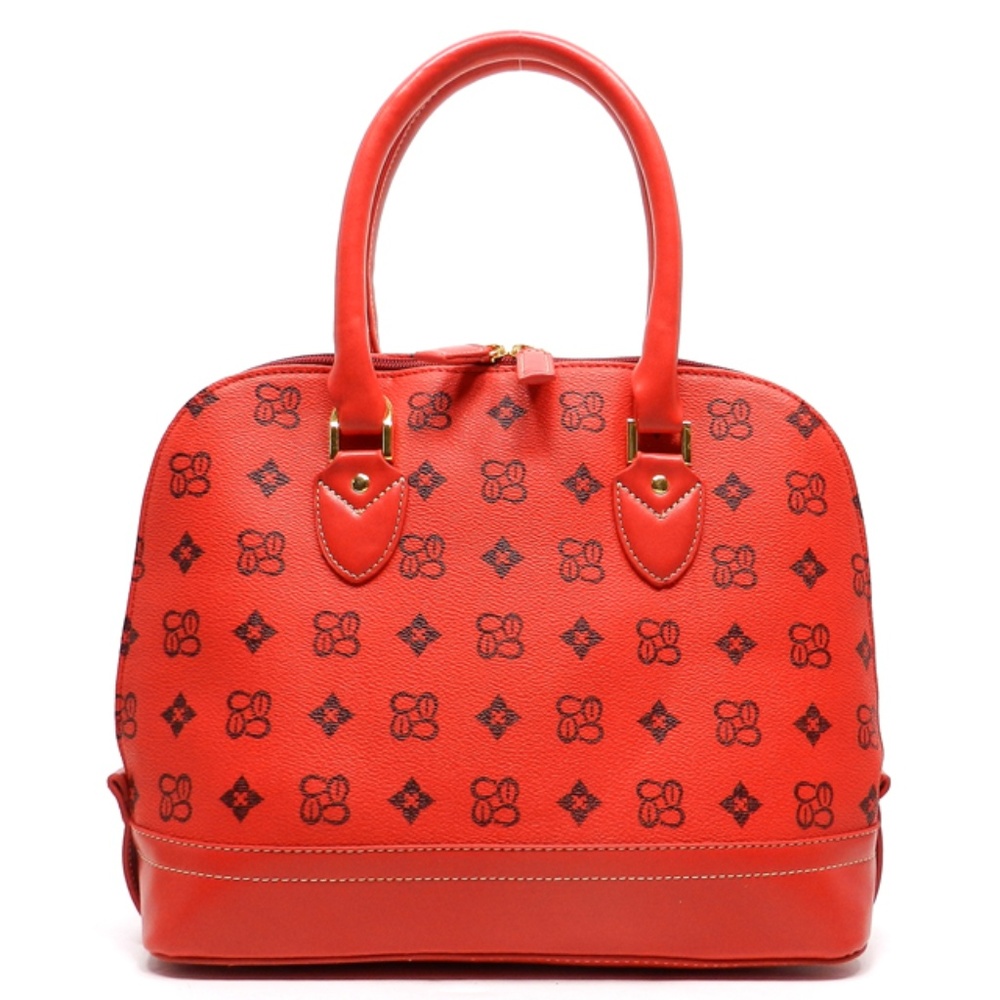 Signature Handbag Designer Inspired Faux Leathe